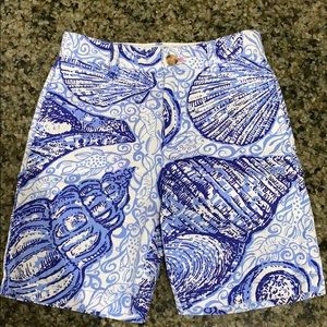 Lilly Pulitzer Boys Beaumont Size 3 Blue Shells